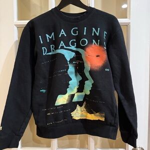 Imagine Dragons Loom Official Tour Merch Crewneck Sweatshirt 2024 - Size S